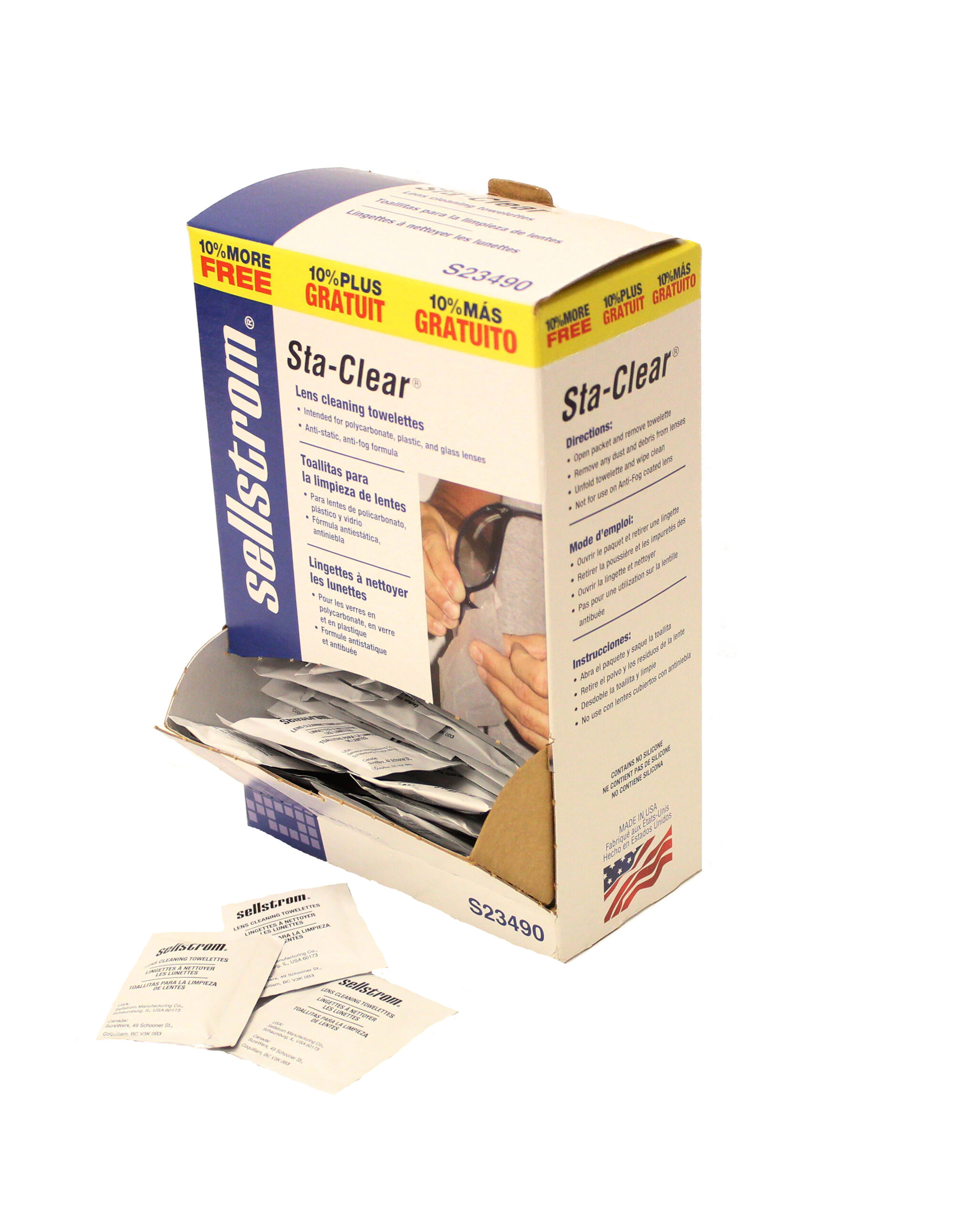 Lens Cleaning Towelettes