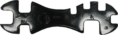 1013 Combination 10-Way Tank Wrench - Use with MC and B Style Acetylene tanks
