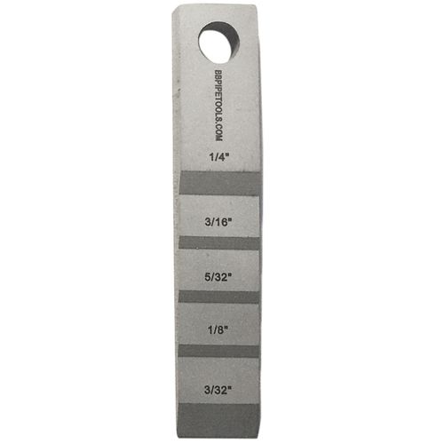 Stepped Pipe Wedge - Small 4 x 3/4"
