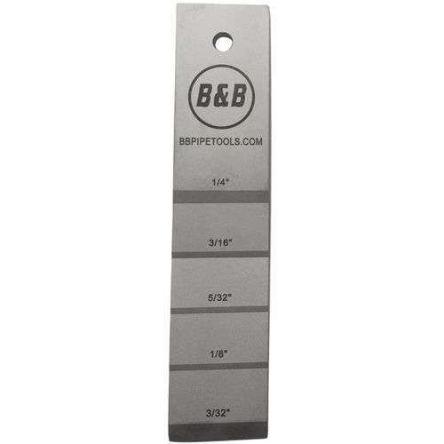 Stepped Pipe Wedge - Large 8 x 1.75"