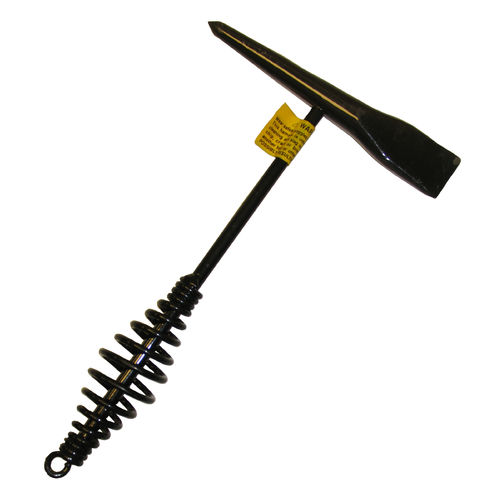 Chipping Hammer - Spring Handle, Point & Chisel (.5kg by weight).