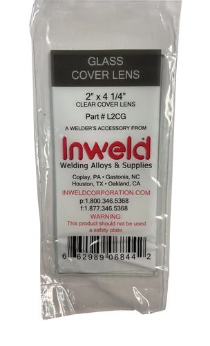 Lens - 2 x 4.25" Clear - Glass .