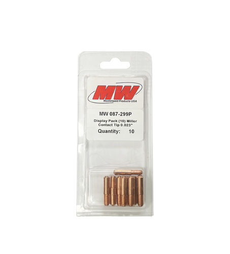 CONTACT TIP .023" Suits M10,M15,M25 (Blister Packs of 10)