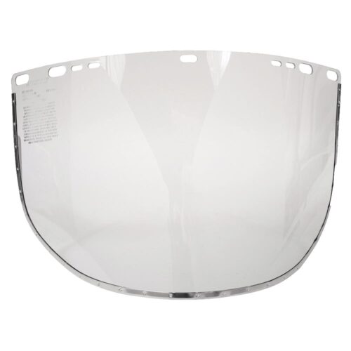 Replacement Windows for F30 Acetate Face Shields - Clear - 9" x 15.5" X.040" - D Shaped - Bound - (24 Qty Pack)