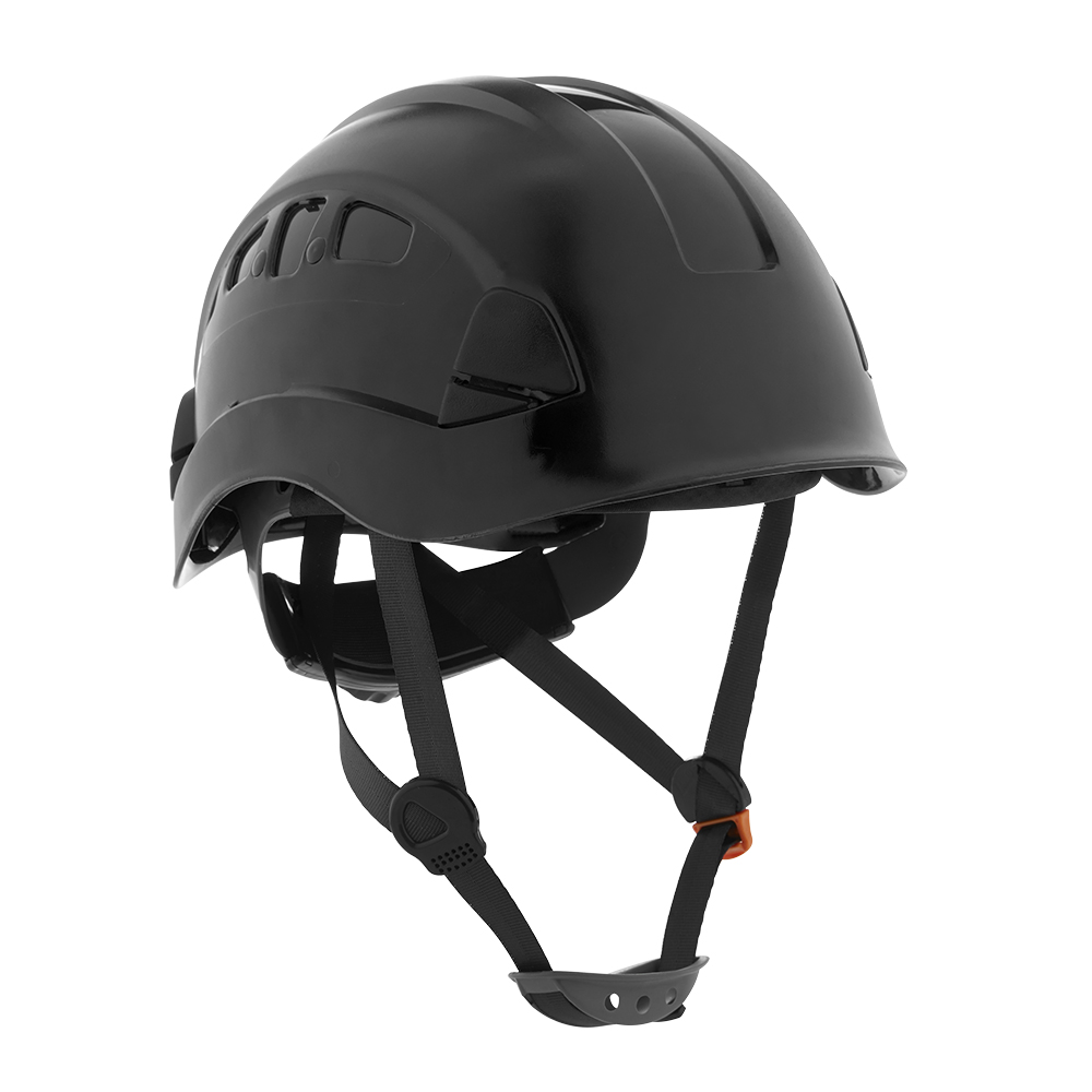 CH-400V Industrial Climbing Vented Hard Hat Black (pack of 20)