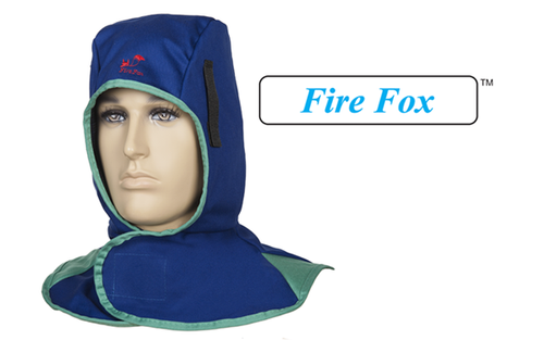 Real Character, Royal Blue Hood, Full Neck FLap, 9oz FR