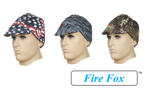 12pk Real Characterâ„¢ Assortment Welding Caps - Mixed Styles & Colors 7 1/2"