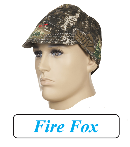 Real Character™ NEW Camo Welding Caps - Mixed Styles & Colors 7 1/2" **Must Sell by the Pack of 12pcs**