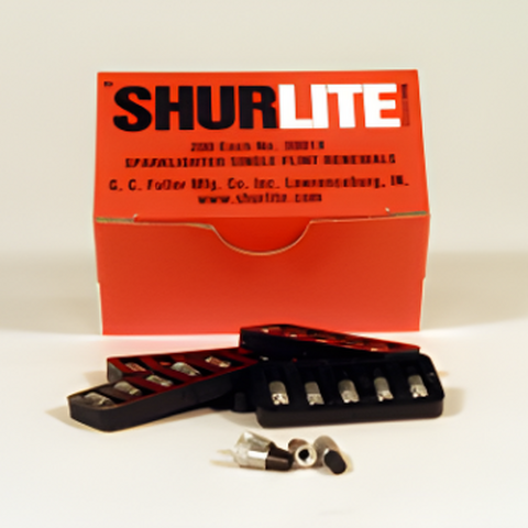 Shurlite Single Flint Renewal #3001X - 40 holders with 5 flints each per box (200pcs)