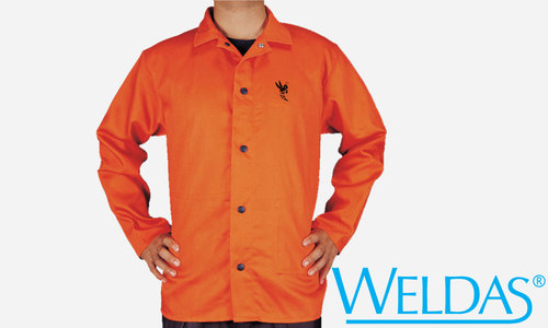 X-Large, 30"-32" Jacket, Cotton, FR treated, COOL FR, Flame Retardant Clothing, Safety Orange Color