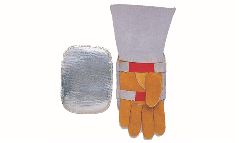 Aluminized PFR Back Hand Shield , LAVAshield®, High Heat & High Heat Accessories