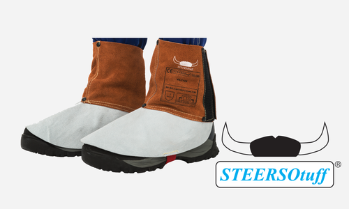 STEERSOtuff 6" Leg Pat, Side Split Leather, LAVA Brown