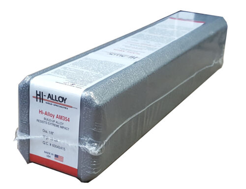 1/8" Hi-Alloy Stud Extractor Electrode 10 lb. packaging
* Electrode designed for the removal of broken studs or taps
* AC/DC Reverse Polarity