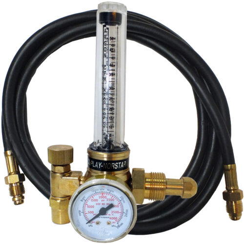 Argon Flowmeter Regulator with 6' Hose