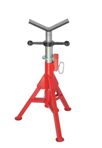 Pipe Stand, V-head, S-type, Lo-J, 22.75 - 30", 2500lb capacity, Folding
