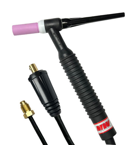 TIG Torch Pack MW26 200A 25' Dinse 50 connector