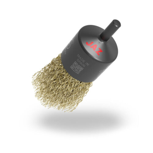 1” Crimped End Brush, .012” Steel, 1/4" Shank 10/box