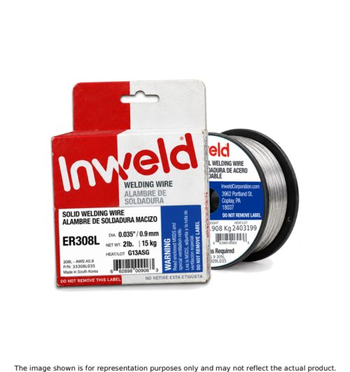 E308LT0-3 Gasless 308L Flux Cored Wire
 2 lb spool
 0.030 inch diameter