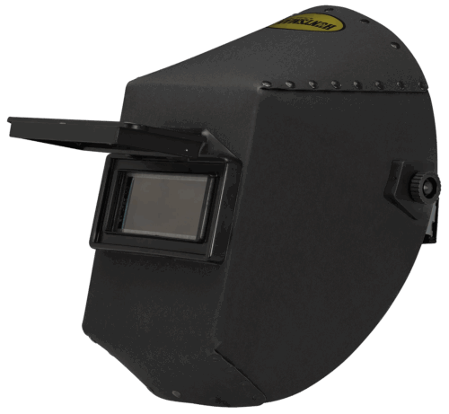 welding helmet, 430P Fiber shell - 2 x 4.25