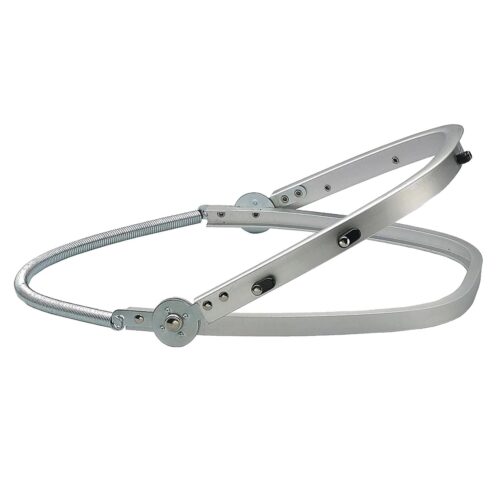 Model 137 Aluminum Visor Hard Hat Adapter Bracket - Used with Non-Slotted Hard Hats - (12 Qty Pack)