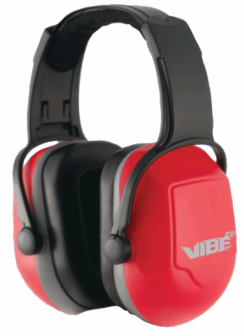 H70 Vibe Earmuffs - NRR 26 - Red