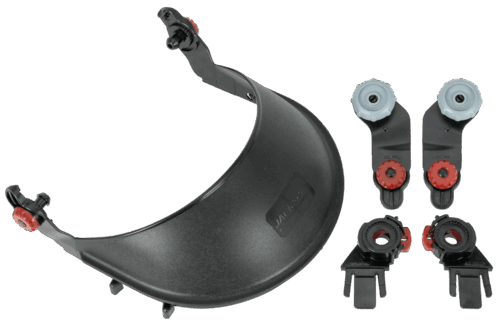 Face Shield - Climbing Style hard hat - (6 Qty pack)