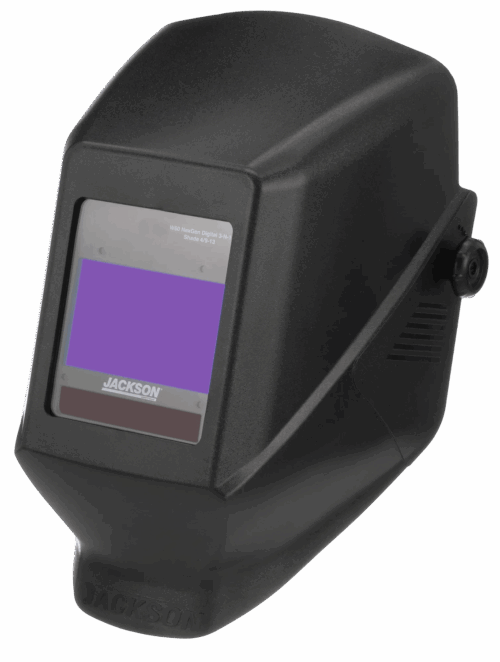 NexGen® Auto Darkening Welding Helmet with Variable Shade ADF — Black