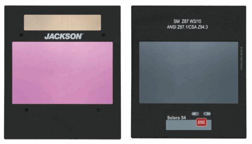 Jackson 4 x 5 ADF cartidge, 3.86 x 2.5" viewing area, Shade 3 to Shade 10, Ultrathin Design for Nearly Universal Fit. Meets or Exceeds ANSI/ISEA Z87.1_x000D_-10pcs/Display Box
