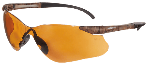 JACKSON SGf SAFETY GLASSES - BRONZE LENS - CAMO FRAME - HARDCOAT ANTI-SCRATCH - INDOOR/OUTDOOR (12 Qty pack)