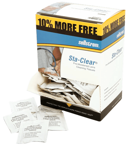 Sta-Clearâ„¢ Pre-moistened non-alcohol based cleaning towelettes